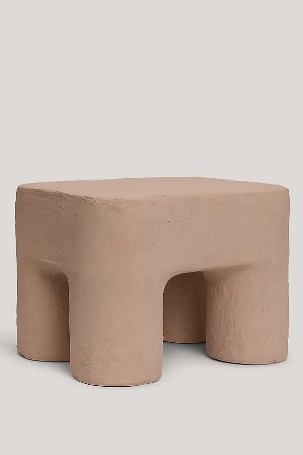 Podo Stool - Pink, Cotton product