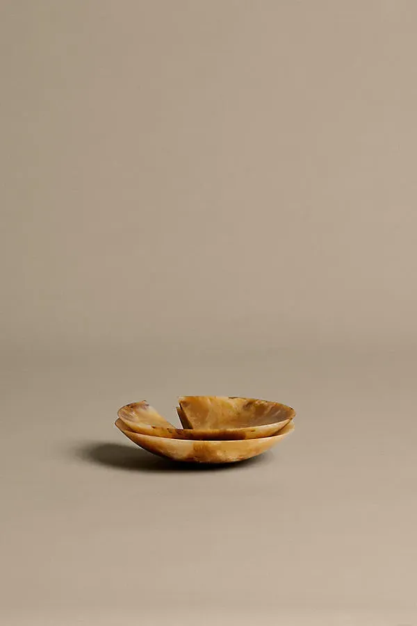 Sol Resin Salad Servers Set of 2 - Brown by Anthropologie