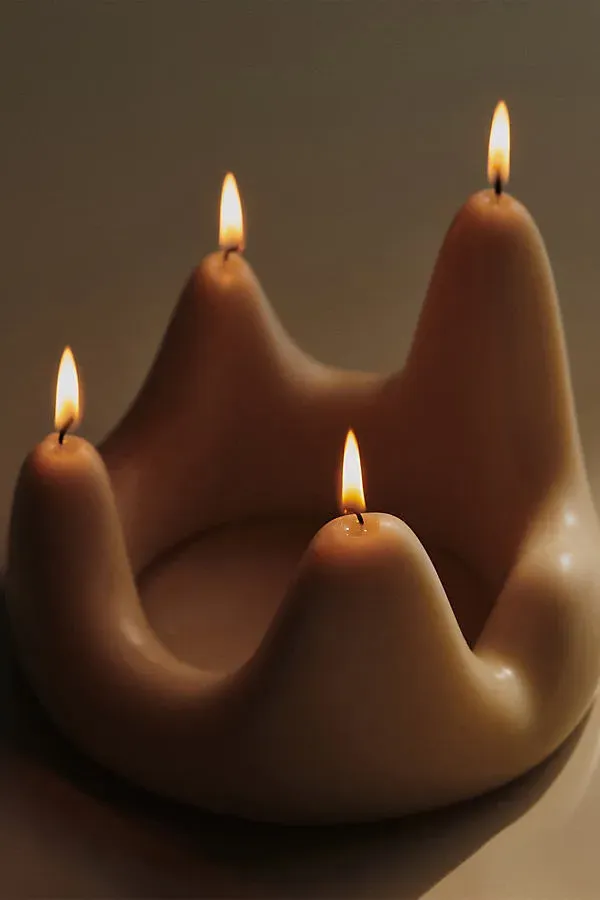 Stala Candle Ring - Beige by Anthropologie