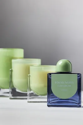 Found Notes Cedar Leaf & Oak XS Boxed Candle - Green product