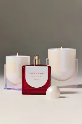Found Notes Woody Juniper & Cedar Glass Candle - XS by Anthropologie, alternate view
