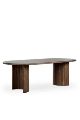 Paden Oval Outdoor Dining Table - Teak product