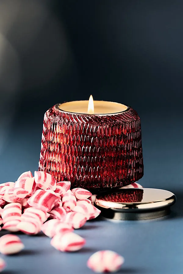Peppermint Stick Scented Candle - Red by Anthropologie