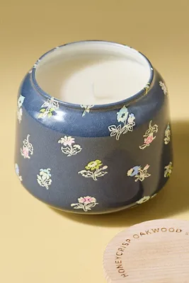 Printed Mini Gather Candle - Honeycrisp & Oakwood by Anthropologie, alternate view