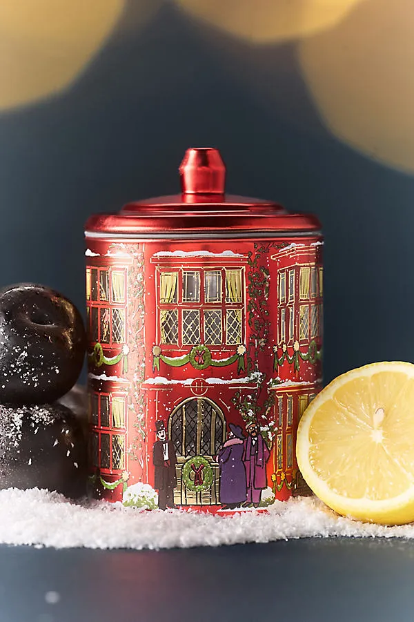Night Before Christmas Boxed Glass Candle - Red by Anthropologie