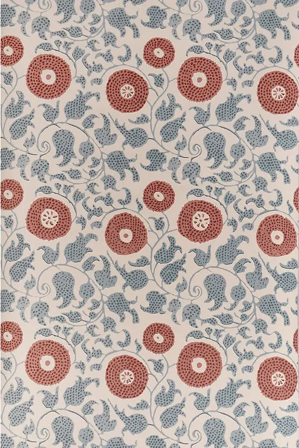 Eldora Botanical Wallpaper - Red, Polyester product