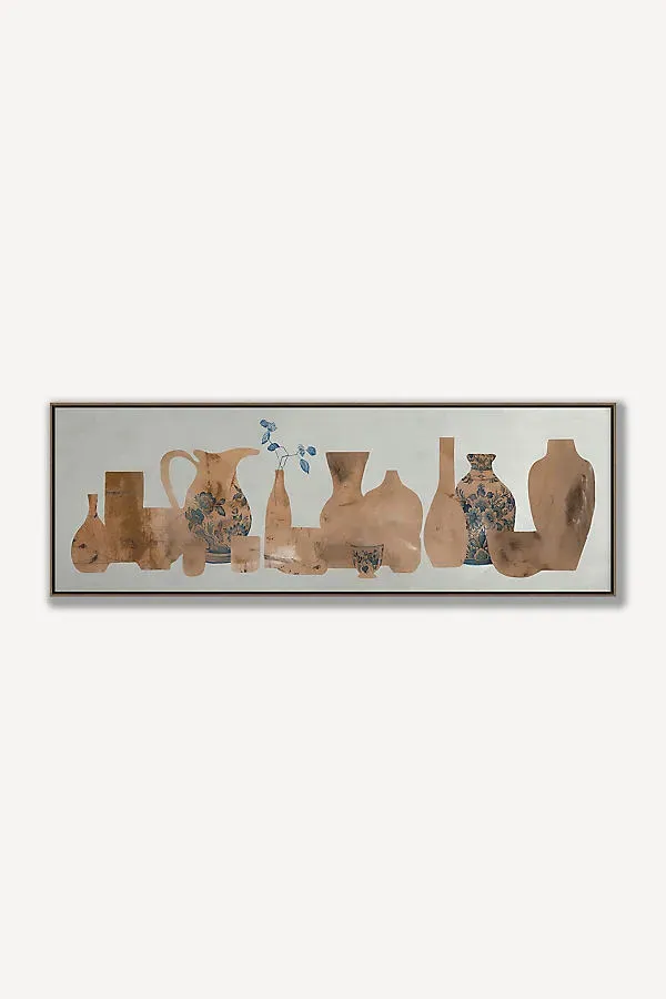 Kyle Goderwis Elegant Vessels 1 Wall Art - Brown product
