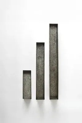 Rectangle Trough Medium Planter - Black, Cold Rolled Steel product