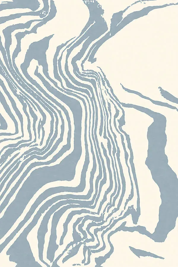 Henry Holland Marble Wallpaper - Blue product