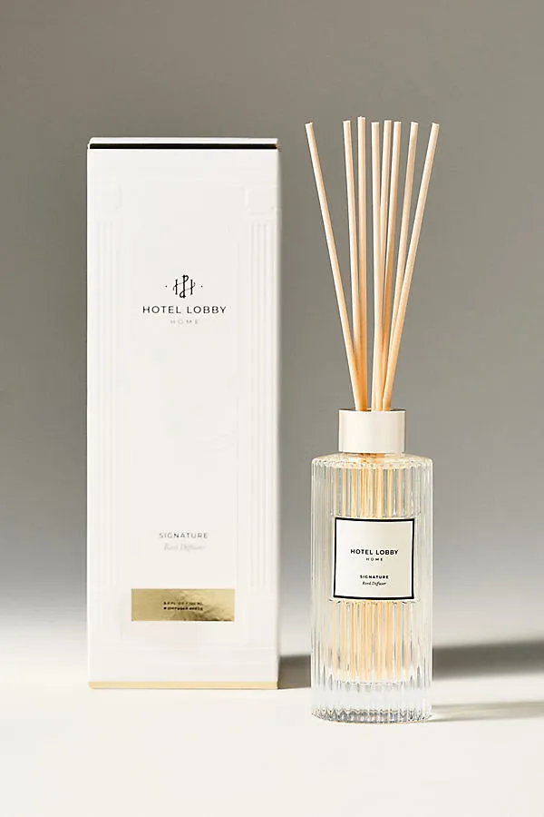 Fresh Signature Glass Reed Diffuser - White by Anthropologie