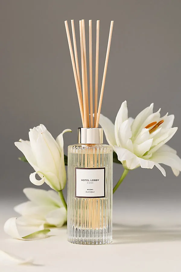 Miami Glass Reed Diffuser - Fresh by Anthropologie, alternate view