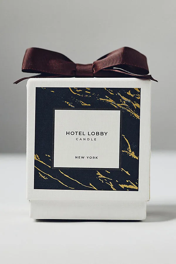 New York Boxed Candle - Black, Cotton product