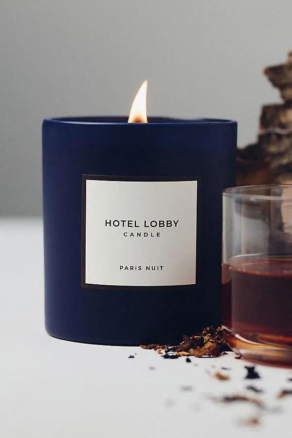Woody Paris Nuit Boxed Glass Candle - Blue product