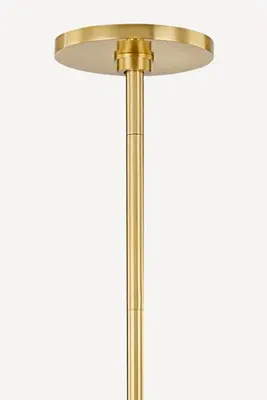 Mitzi Trixie 6-Light Chandelier - Aged Brass, Champagne Glass product