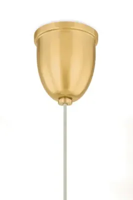 Samantha Rise-and-Fall Sculptural Chandelier - Aged Brass, Steel by Anthropologie, alternate view