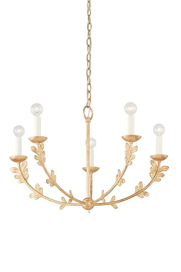 Troy Florian 5-Light Chandelier - Gold product