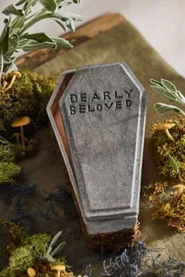 Terrain Halloween Coffin Candle - Tilled Earth by Anthropologie, image 2