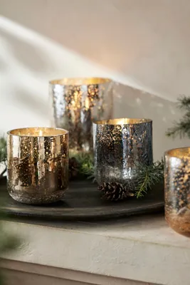 Terrain Radiant Metallic Candle Large - Green by Anthropologie, image 2