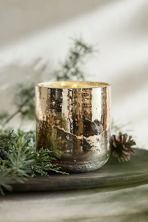 Terrain Radiant Metallic Candle Large - Green by Anthropologie