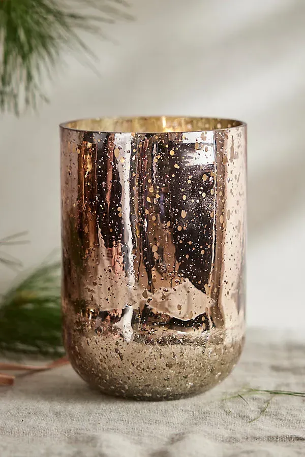 Terrain Radiant Metallic Candle Large - Silver by Anthropologie