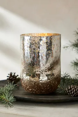 Terrain Radiant Metallic Candle Large - White by Anthropologie, image 2