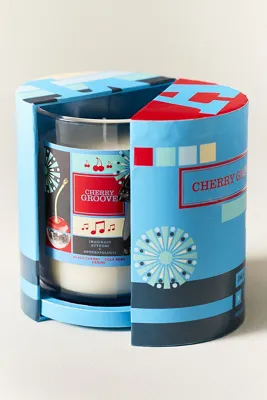 Imaginary Authors x Anthropologie Cherry Groove Glass Candle - Blue product