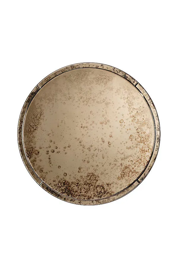 Chambord Round Wall Mirror - Antiqued Glass product