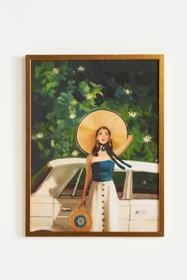 Janet Hill for Artfully Walls Mulholland Drive Wall Art - Green product