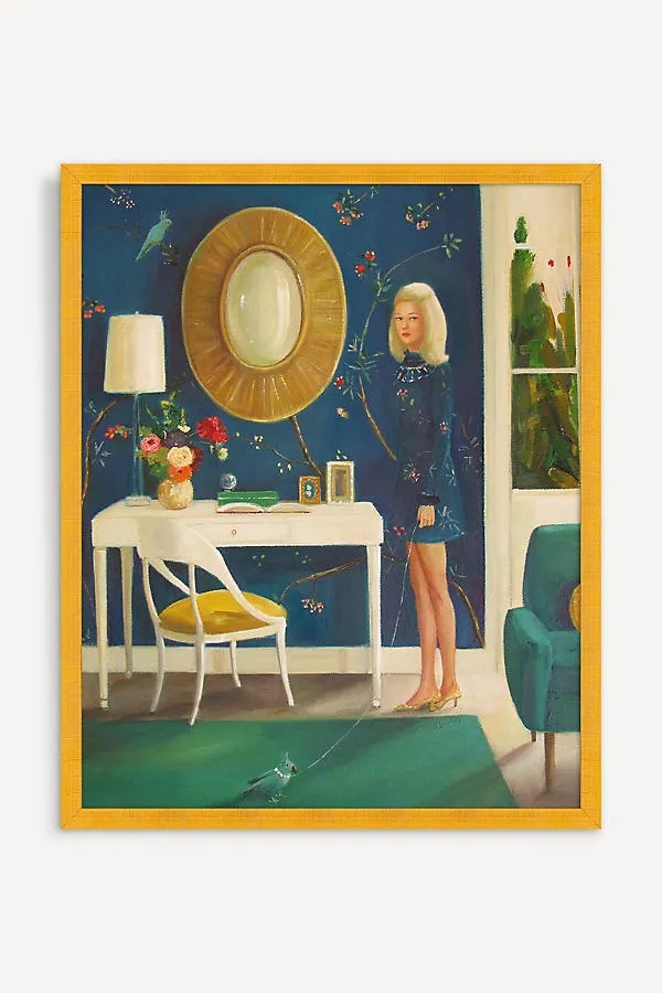 The Invisible Nature of Tansy Fairchild Wall Art - Blue product