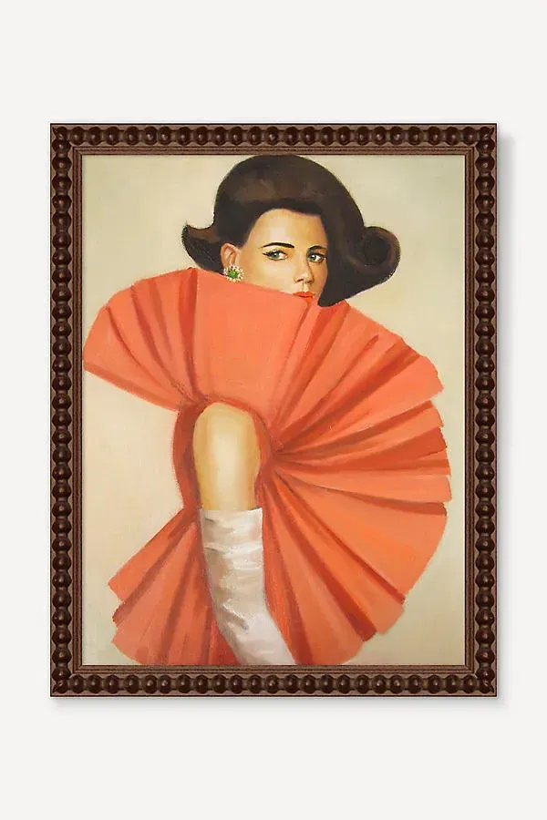The Supreme Seymour Sister Wall Art - Orange product