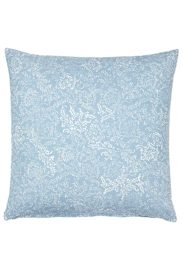 John Robshaw Avni Euro Sham - Light Indigo, Cotton product