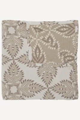 John Robshaw Dasati Bed Blanket - Beige, Cotton by Anthropologie, alternate view