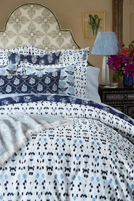 John Robshaw Ivy Duvet - Cotton Percale by Anthropologie, alternate view