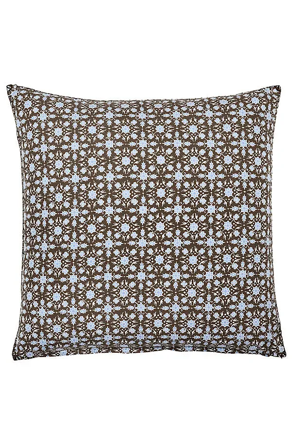 John Robshaw Kaarik Euro Sham - Light Blue, Cotton product