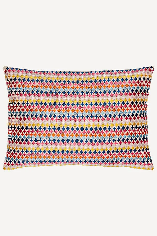 John Robshaw Niti Decorative Pillow Cover - Cotton, Linen by Anthropologie