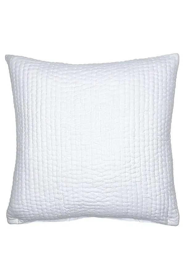 John Robshaw Vivada Euro Sham - White, Cotton product