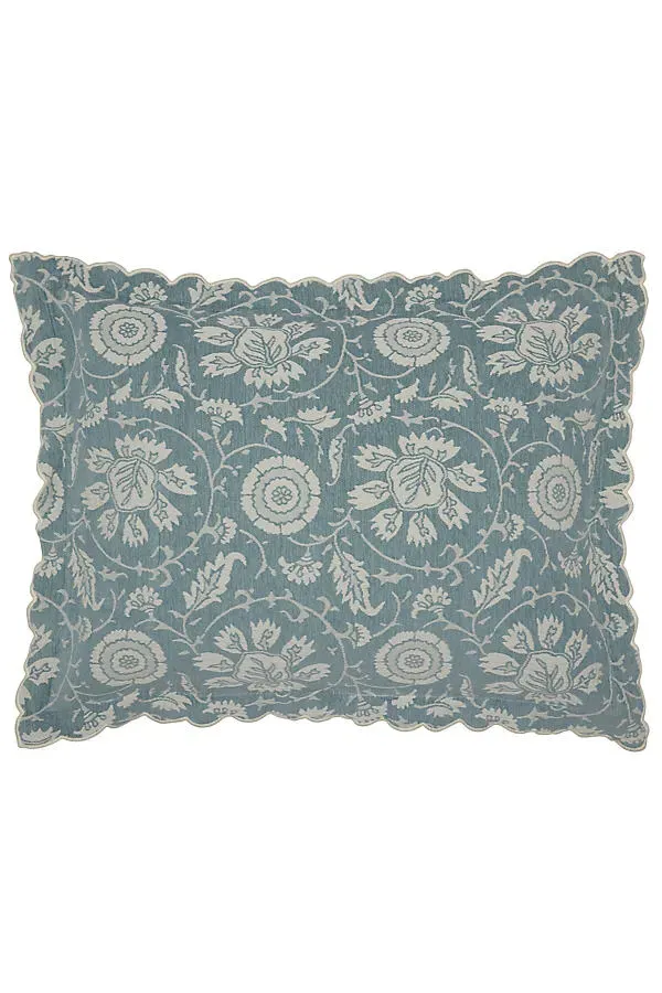Kimari Standard Sham - Blue, Cotton Chenille product