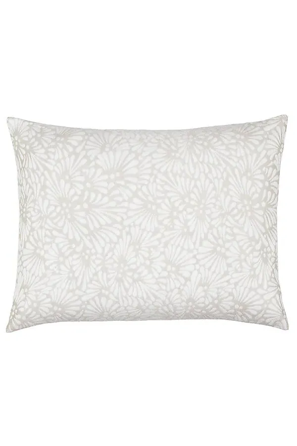Meera Standard Pillow Sham - Beige, Polyester/Cotton product