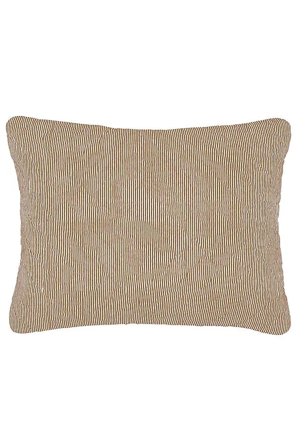 Nandi Standard Sham - Brown, Cotton Voile product