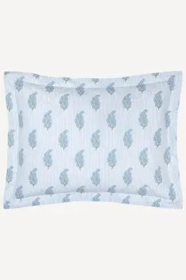 Nirvi Standard Sham - Organic Cotton Percale by Anthropologie, alternate view