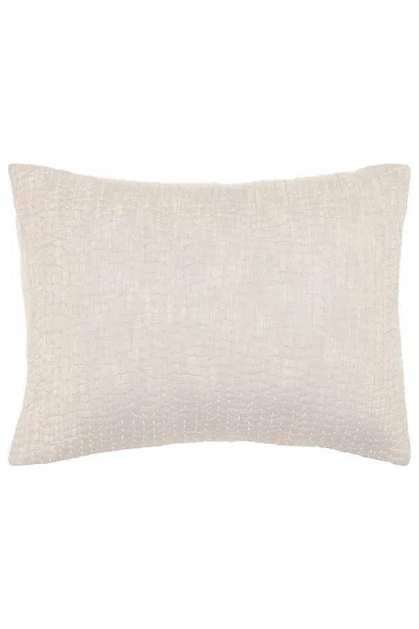 Vivada Standard Sham - Beige, Cotton Chambray product