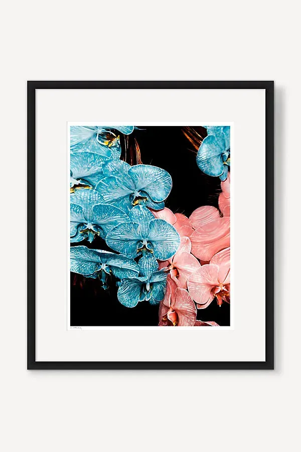 Liquid Mirrors in Tropics Wall Art - Blue product