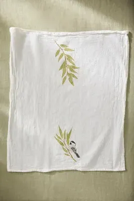 Chickadee Set of 4 Napkins - Cotton by Anthropologie, image 2
