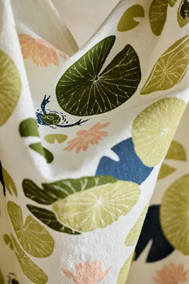 Lily Pond Dish Towel - Cotton product