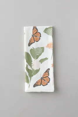 Monarchs + Milkweed Dish Towel - Cotton product