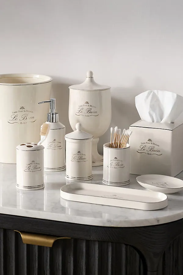 Le Bain Porcelain Bath Tumbler - White product