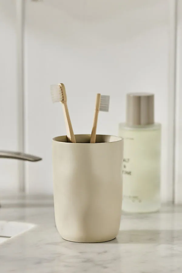 Montecito Textured Tumbler - Beige, Resin product