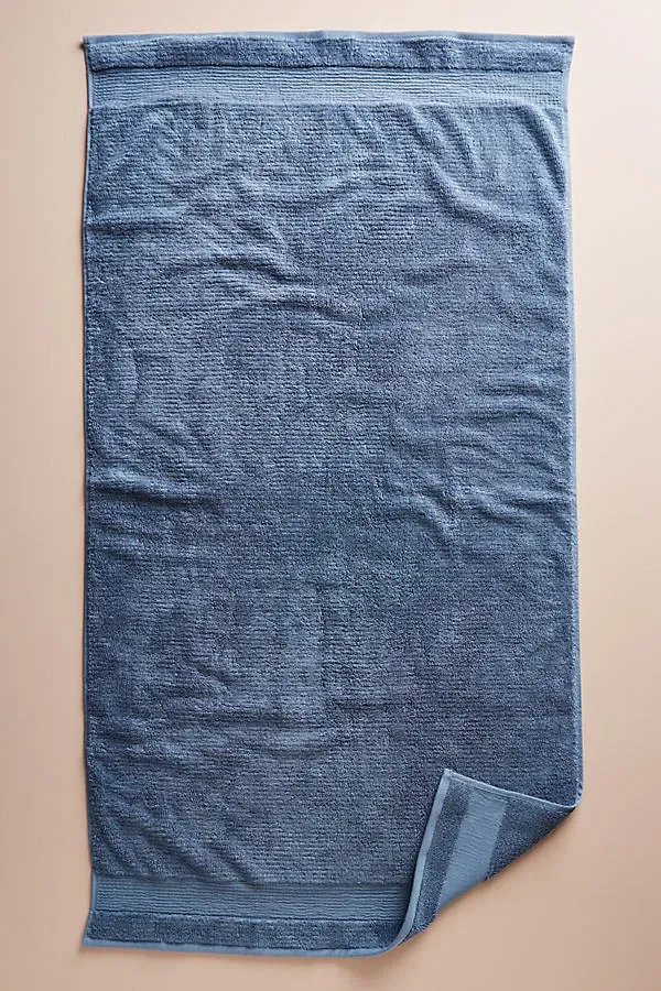 Pergamon Towel Collection - Blue, Cotton by Anthropologie