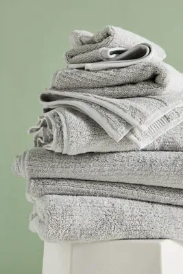 Pergamon Towel Collection - Grey, Cotton by Anthropologie, image 2