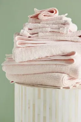 Pergamon Towel Collection - Pink, Cotton by Anthropologie, image 2